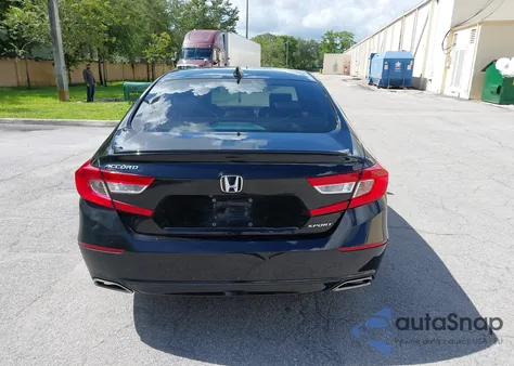 2020 Honda Accord Sport from USA, damaged, VIN 1HGCV1F37LA052862